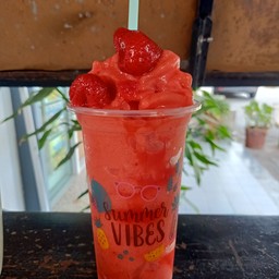 สตอเบอรี่สดปั่น