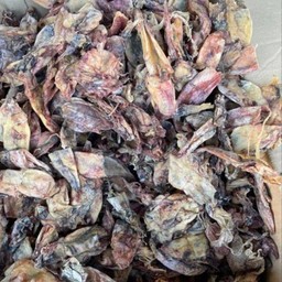 หมึกกระตอยแห้งทอดพร้อมทาน