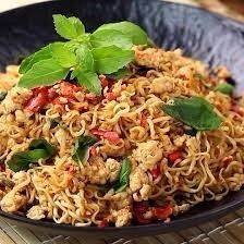 มาม่าผัดกระเพรา Mama-holy basil