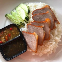 ข้าวมันเนื้อเเดง