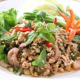 ลาบไก่สับ