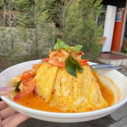 ข้าวไข่ข้นต้มยำ