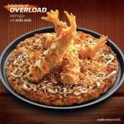โอโคโนมิยากิหน้ากุ้งคัตสึซอสสไปซี่ไข่กุ้ง