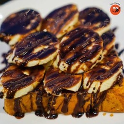 ปังปิ้งกล้วยหอมช็อคโก้คาราเมล(แผ่น)