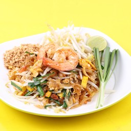 ผัดไทย กุ้งสด