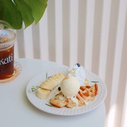 Croffle ice-cream