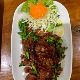 แหนมซี่โครงหมูทอด