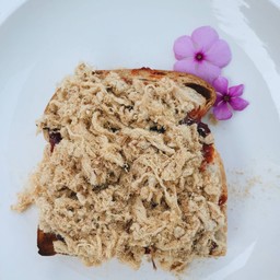 ปังปิ้งพริกเผาหมูหยอง(แผ่น)