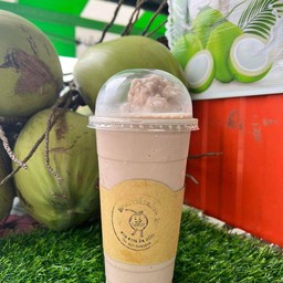 มะพร้าวปั่นนมสด โอวัลติน