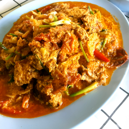 ปูนิ่มผัดผงกะหรี่ (ตรัง)