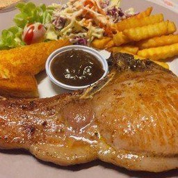 สเต็กหมู พอร์คชอพ