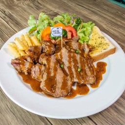 สเต็กสันคอหมู