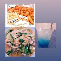 สุกี้น้ำหมู+รวมราดชีส+น้ำอิตาเลี่ยนโซดา