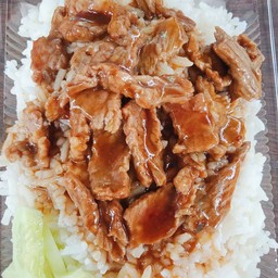 เนื้อผัดน้ำมันหอย