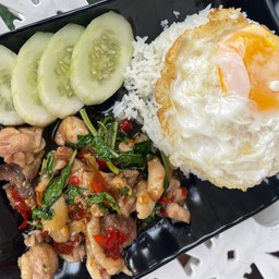 กะเพราไก่