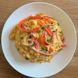 ข้าวไข่ข้นปูอัด