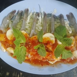 กุ้งแช่น้ำปลา