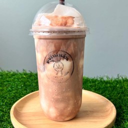 มะพร้าวปั่นนมสด โกโก้