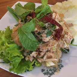 ลาบวุ้นเส้นหมูสับ