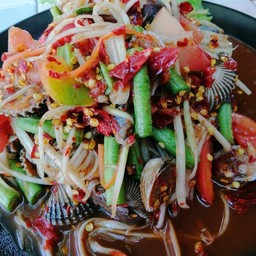 ตำหอยแครง