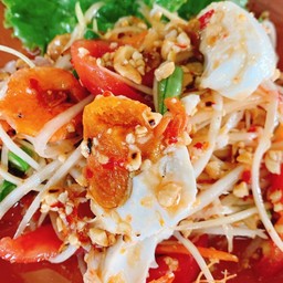 ตำไทยไข่เค็ม