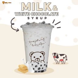 นมสดไวท์ช็อกนุ่มนิ่ม