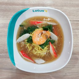 บะหมี่กรอบราดหน้าทะเล (ราดหน้าสยามอินเตอร์)