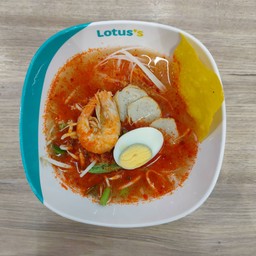 ต้มยำกุ้งเส้นเล็ก (ก๋วยเตี๋ยวต้มยำฮาลาล)