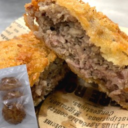 Frozen beef minced cutlet 3P (冷凍牛メンチカツ 3P)