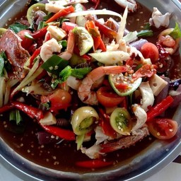 ตำด๊กด๊ก ขนมจีนเส้นสด อาหารตามสั่ง