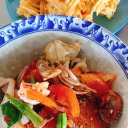 ตำทอดทะเล