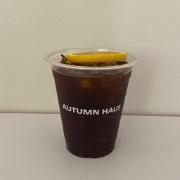 Iced Americano honey lemon
