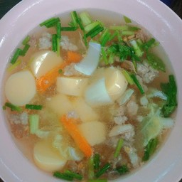 ต้มจืดเต้าหู้หมูสับ