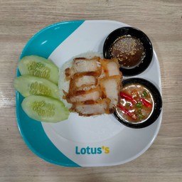 ข้าวหมูกรอบ (เป็ดสมิธ)