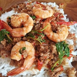 หมูสับปนกุ้ง