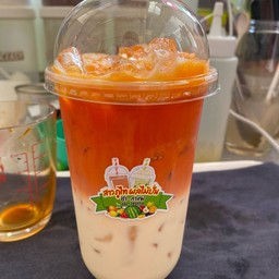 ชาเย็น-นมสดทูโทน