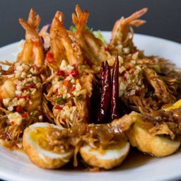 กุ้งมะขามไข่ลูกเขย