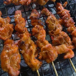ไก่ย่างแดง สูตรลุงนาน