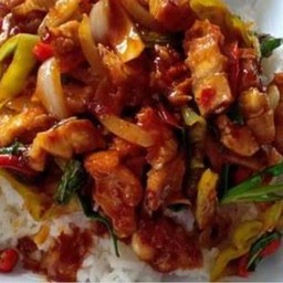 หมูผัดพริกเผา