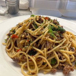 สปาเก็ตตี้ขี้เมาหมูสับ