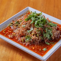 ยำวุ้นเส้นยูนาน (หมูสับ)