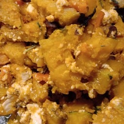 ผัดฟักทอง เจ