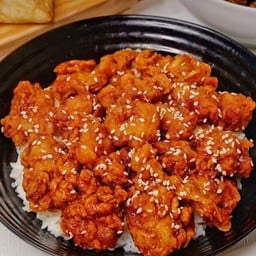 ข้าวไก่BBQ