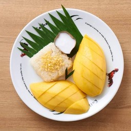 ข้าวเหนียวมะม่วงน้ำดอกไม้ ชุดใหญ่