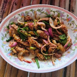 ย่างก้อยเสือขม