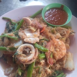 สุกี้แห้งไก่