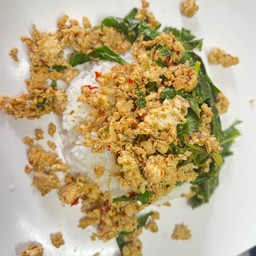 ข้าวกะเพราไก่สับ