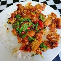 ไอร่สัด! กระเพราถาด