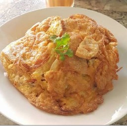 ข้าวไข่เจียวหมูยอ