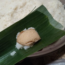 ข้าวเหนียวสังขยา หน้าปลา หน้ากุ้ง ข้าวเหนียวมูนพา